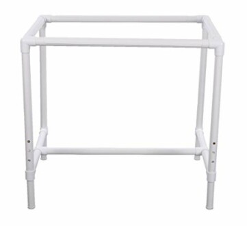 Dritz Quilter's Adjustable White Floor Frame